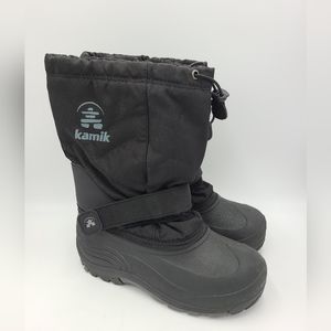 Kamik Black Kids Boots